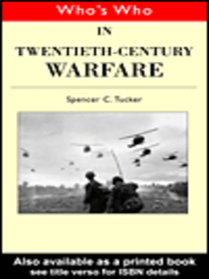 cover image of Who's Who in Twentieth Century Warfare